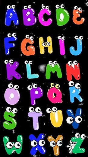 ABC Song for Kids | A–Z Alphabet Song with Funny Eyes #abcsong #alphabetsong