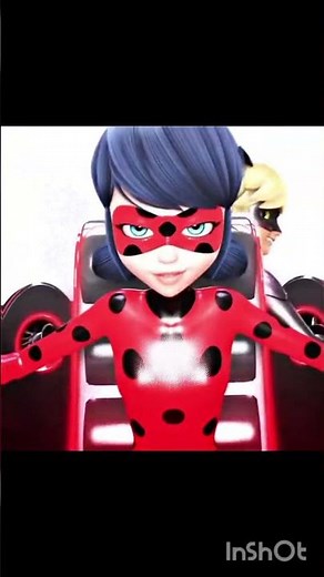 الدعسوقة و القط الاسود تصميم مريم 🐞