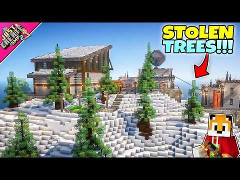 I FINISHED my STARTER BASE in Minecraft Create Mod