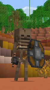 Skyrim skeleton mod in Minecraft
