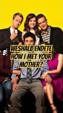 DESHALB endete HOW I MET YOUR MOTHER 😧 #howimetyourmother #tedmosby #barneystinson