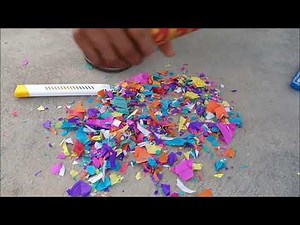 How party popper works ? POP!