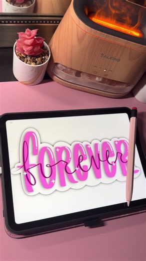Creative Procreate Lettering Ideas