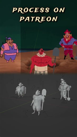 Blender Process #animation #animated #3d #blender