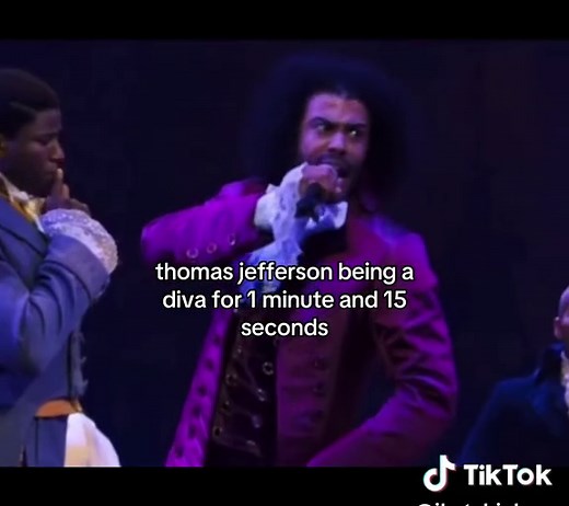 Daveed Diggs as Thomas Jefferson: A Diva Moment