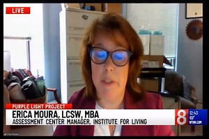 Mental Health Issues are on the rise, in large part of course due to the pandemic. More and more patients in crisis are seeking help in hospital emergency departments. Erica Moura, Social Worker and Assessment Center Manager for the Institute of Living talks about the special initiative created to help and support these individuals, the Purple Light Project. The 5K to raise funds is this Saturday, October 2nd! | Hartford HealthCare | Facebook