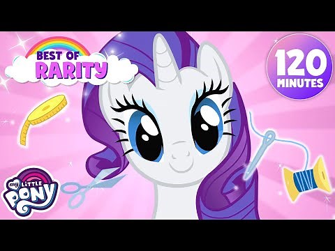 My Little Pony en español 🦄 Rarity Episodios | La Magia de la Amistad🦄 | 2 horas