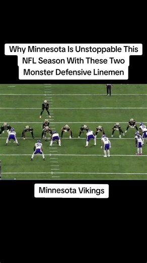 Why Minnesota Is Unstoppable This NFL Season With These Two Monster Defensive Linemen #minnesota #minnesotavikings #vikings #vikingsfootball #nfl