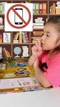 Elizabeth and Briceida Learn Library Rules and Manners