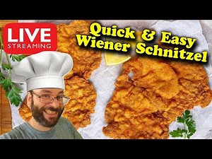 Mouthwatering Wiener Schnitzel Recipe | Quick & Easy Family Dinners | Making A Complete Family Meal