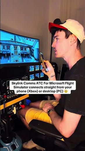 Skylink Comms ATC for Microsoft Flight Simulator 🤯 it’s so realistic.