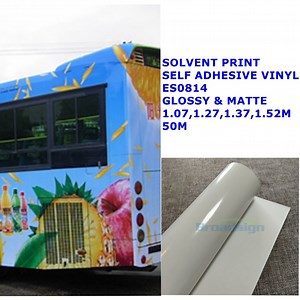[Hot Item] Best Sell Printable Adhesive White Vinyl for Outdoor Signs