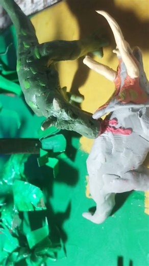 Dinosaurs stop motion #stopmotion #dinosaur