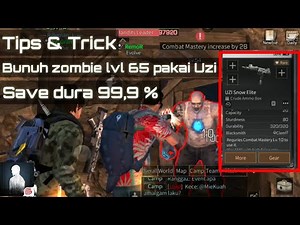 LifeAfter - Trick bunuh zombie lvl 65 pakai UZI |Daily Santopany dan Redwood