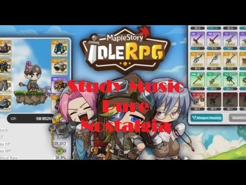Maplestory Idle Study Music Pure Nostalgia