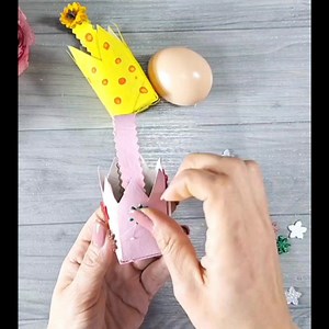 31K views · 218 reactions | Easy basket from paper roll , easter craft ,  | Hobby Time | Facebook