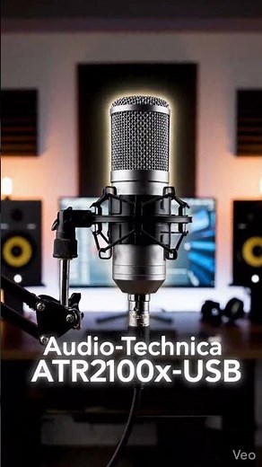 Audio Technica ATR2100x USB-2: Perfect Mic for Noisy Workspaces! 🎙️🤫