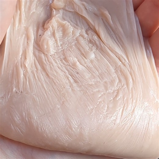 Rachel Bennick is an artist who creates creepy art that looks like flesh. This ""flart"" is made from recycled polystyrene, also known as maker goop. When making flart, it's important to keep it away from open flame. | Culture Insider