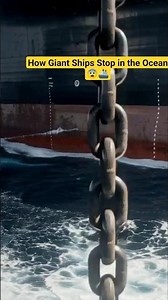 How Massive Ships Actually Stop #shorts #facts #titanic #ships