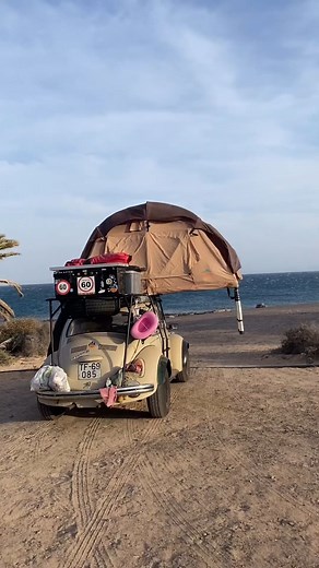 Vanlife Camper by Project Van Life on Instagram: "When you have to change campsites but feel too lazy to fold your tent and carry all your belongings, you take them all in one go. 😂 🎥 by @beetlewoman_ - Follow Paula's page and support her nomadic journey. --- If you’re interested in learning how to build your own versatile campervan in an affordable way, click the link in our bio and check out VAN LIFE ACADEMY. We have expert van builders who will teach you everything you need to know about bu