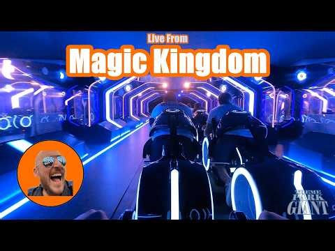 🔴 LIVE Magic Kingdom – Spring Break Crowds, Rope Drop Rides & Dapper Dans!