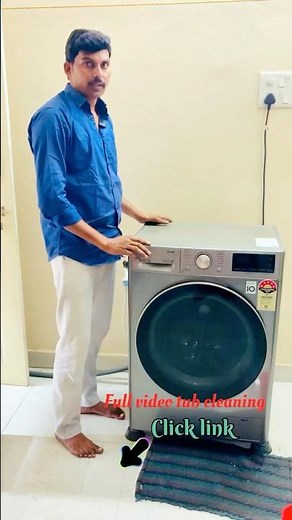 LG front load washing machine tub cleaning #lg #tubcleaning #frontload #shorts