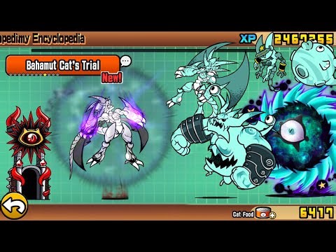 The Battle Cats - Awakened Bahamut Cat VS Bosses Alien!