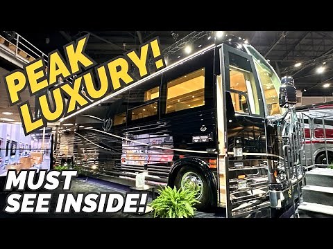 PEAK LUXURY multi million dollar Class A motorhome! 2024 Prevost Marathon Coach