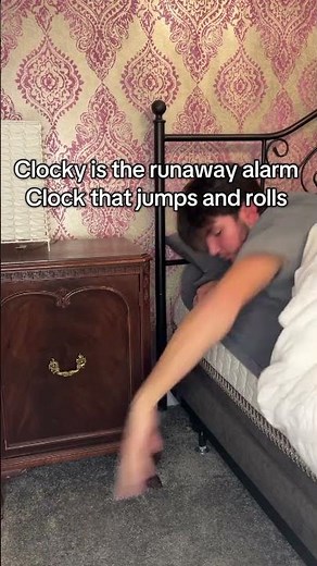 The Alarm Clock That Makes Snoozing Impossible 😅