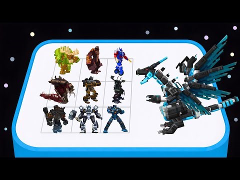 CRAFT ROBOT: MERGE MASTER - Merge Monster Battle, Merge Game