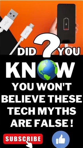 You Wont Believe These Tech Myths Are False Smartphones Computers Debunked Smartphone myths Busted