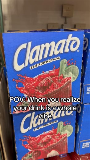 Costco has 2 pack of Clamato Juice! For all you Ceaser drinkers! #costcofinds #clamato