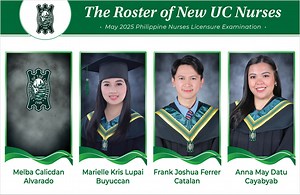 Congratulations to the Roster of New UC Registered Nurses who passed the May 2025 Philippine Nurses Licensure Examination! Enrollment for incoming college students, 1st Trimester, SY 2025 – 2026, is ONGOING! Click the link for your reference: https://bit.ly/430cpuL #yesUCan #TatakUC | University of the Cordilleras