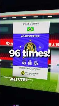 Brazilian Série D complete 100% on FIFA Friends! Link in the channel ✅