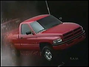1998 Complete Dodge Lineup in Red Ad