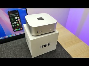Mac Mini M4 2024 - Unboxing and Setup