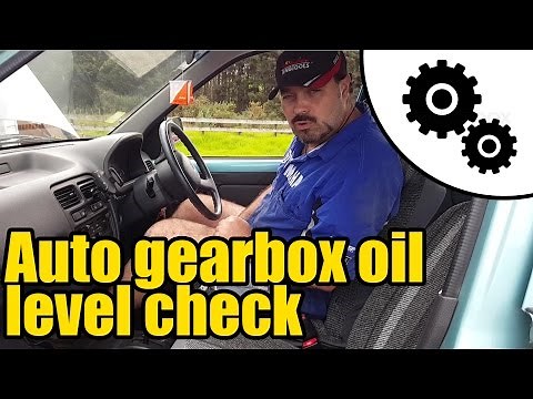 How to check the oil level on an automatic gearbox #1804