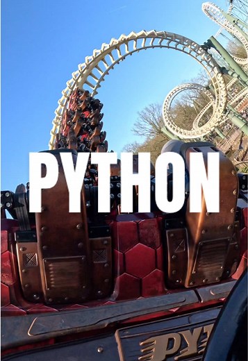 Python: La Montaña Rusa Icónica de Efteling
