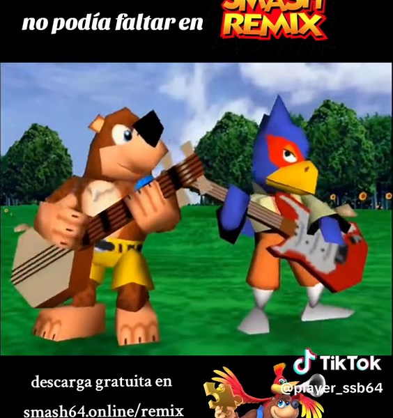 Recuerdos de Super Smash Bros y Banjo Kazooie
