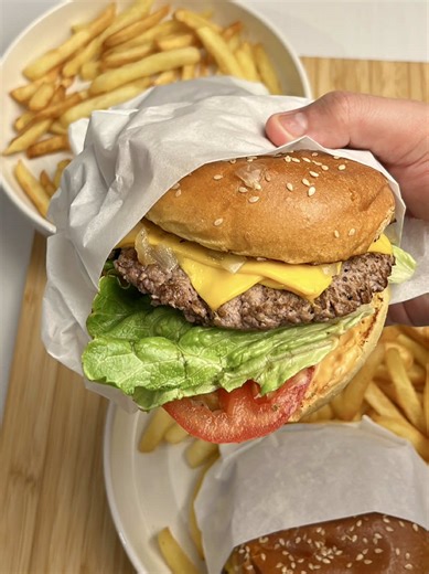 Delicious Five Guys Style Burger Recipe