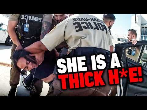 Angry Woman's Extreme Meltdown Ends in Screaming & Arrest!
