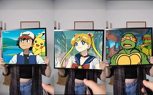 用Animatediff 真人视频制作动画：人型电视机，想看什么自己换频道~