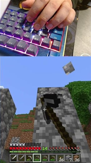 Relaxing ASMR Minecraft Keystrokes — Pure Keyboard Satisfaction