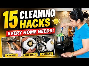 15 Easy Home & Kitchen Cleaning Hacks Using Everyday Ingredients | Hacks For Every Home