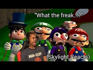 WE'RE GONNA TURN INTO A GOOMBA! |SMG4 and the Meme Factory | (Skylight Reacts)