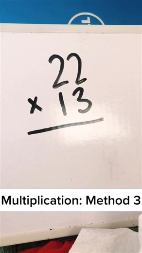 Final method for multiplication that I’m gonna show you guys #math #hopefullyyoulikeoneoftheways!