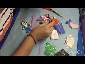 How to Make Cute Family Characters with Clay | DIY Clay Art Tutorial