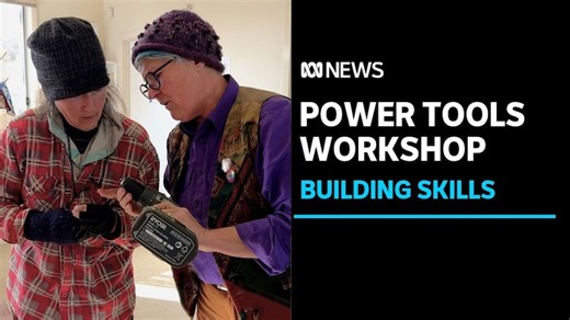 Older women empowered through power tools workshop