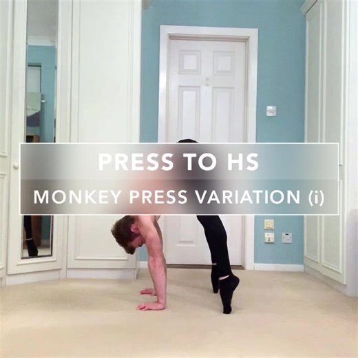 Press To Handstand - it’s tough but you can start training it earlier than you think! #presstohandstand #tutorials