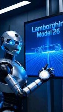 Robot Builds a Lamborghini in a High-Tech Factory | Amazing AI Robot Story